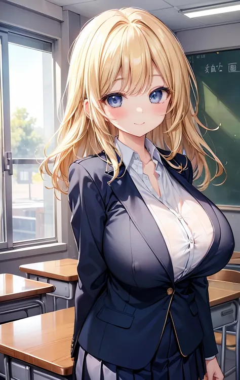 masterpiece,Highest quality,(Super detailed),Perfect lighting, Extremely detailed CG,Very detailed,(Very detailed目,Very cute face,Very detailed顔:1.3),Beautiful Anime Girls,(Solo Girl),(Super huge boobs:1.2),(Sensual,glamorous:1.4),(blonde,Medium Hair,Twin ...