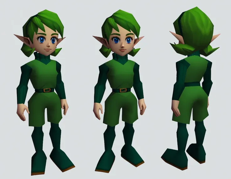 Zelda N64 Style Models