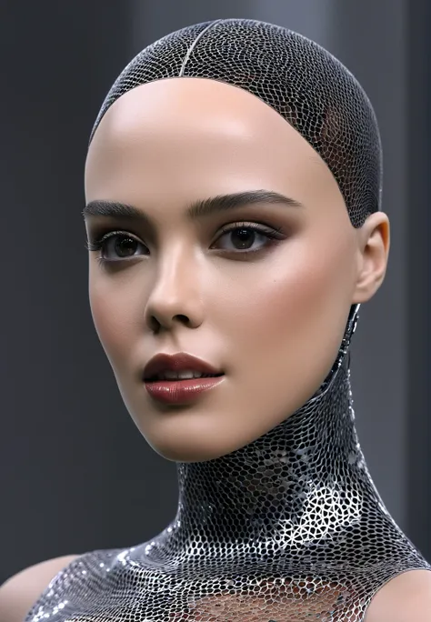 here is a prompt for creating an image:
"design a stunning and alluring female humanoid ai robot inspired by the film ex machina...