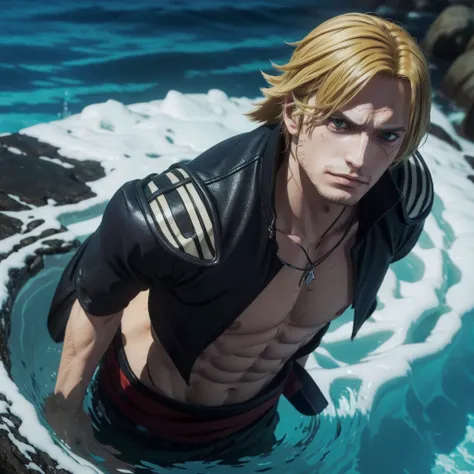 Edward Kenway Anime; upper body