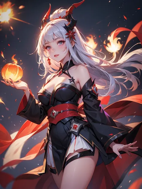 alice mobile legends kimono night fire work