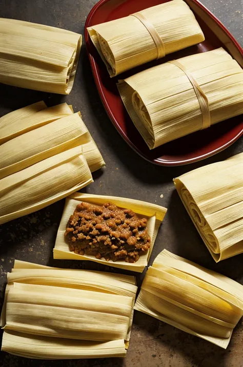 A cover to sell tamales 