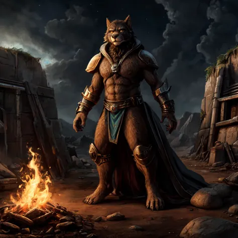 ((Barefoot furry character, full body, sharp image, focus image, furry male, plantigrade))

There is no time,
Theres no space, theres no death,
Theres no life, no more fear
For those who have chose to adhere.
The divine will continue our job
When the Great...