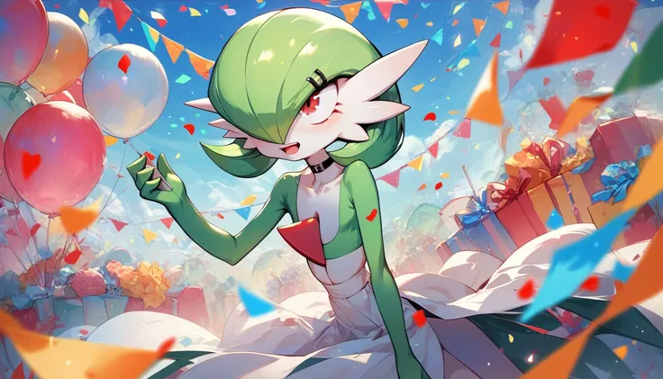 score_9, score_8_up, score_7_up, score_6_up, score_5_up, score_4_up, gardevoir birthday party