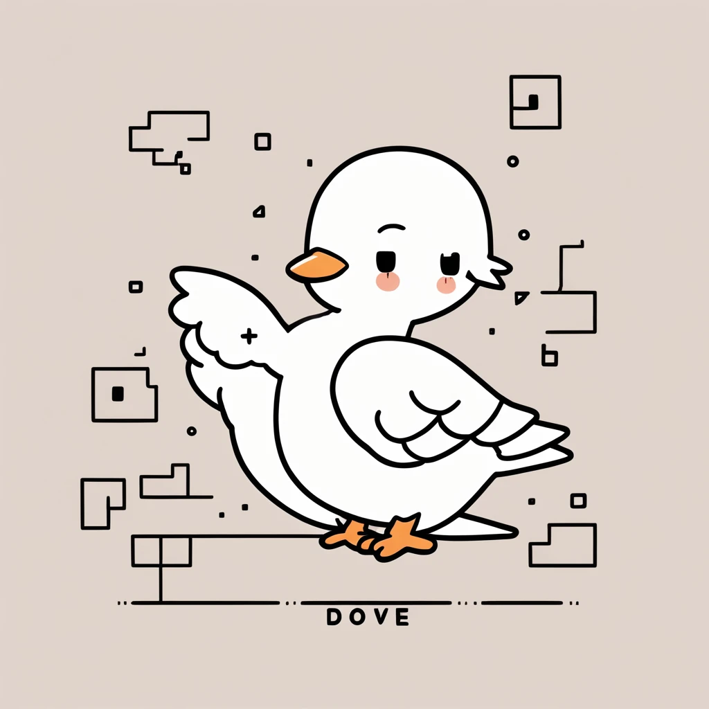 cute little dove