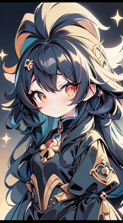 masterpiece, Highest quality, {Highest quality}, {{masterpiece}}, {High resolution}, concentrated, Anime Style, Woman cartoon closeup, Girl Design, Portraiture, Gisha, Anime Images, Long Hair, Black Hair, Straight eyes, Hair covering the ears, Sophisticate...