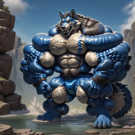 Furry Muscles Buff