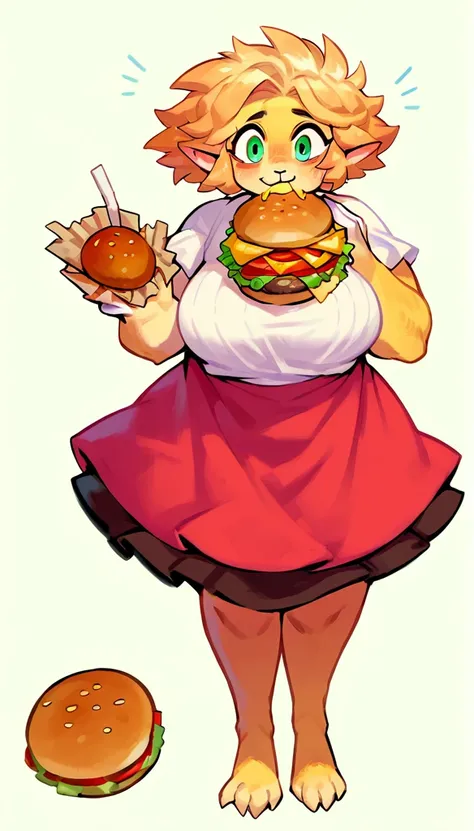 score_9, score_8_up, (clear simple background, white background, papyrus background), ((adult))
(Burger Girl, girl in Burger, food girl:1.2), mature , lagre_breasts , monstergirl, anthro, solo, (female), (fullbody, curvey bode, cute face, focus), beautiful...