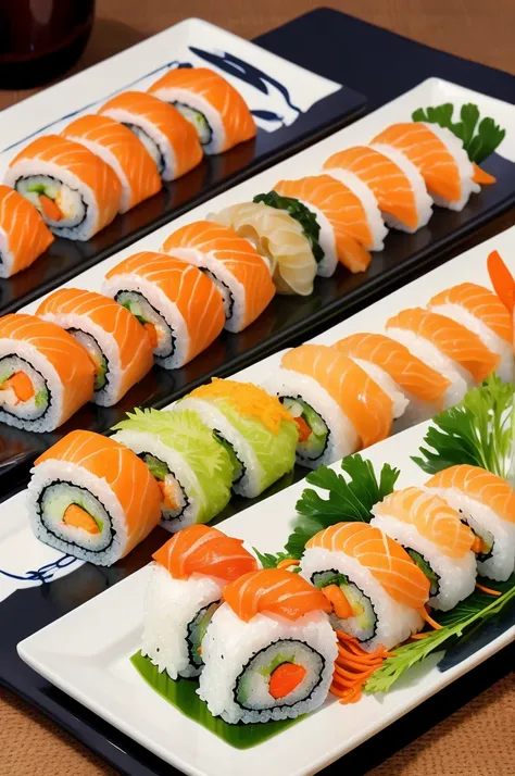 sushi is a variety of japanese dishes. each of them has different characteristics and methods of preparation. this is the most p...