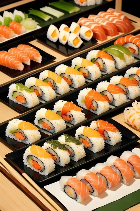 sushi is a variety of japanese dishes. each of them has different characteristics and methods of preparation. this is the most p...