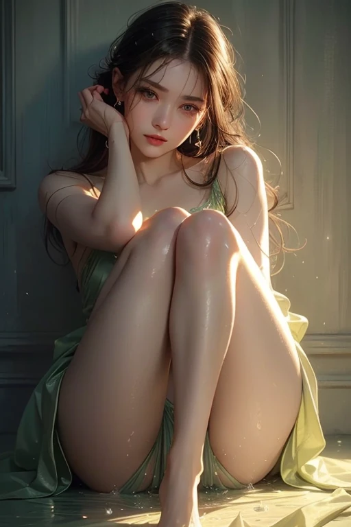 Sensual woman、Beautifully detailed eyes、Beautifully detailed lips、Highly detailed face、Long eyelashes、Graceful appearance、Gothic dresses、Soft lighting、Dramatic Shadows、A calming color palette、Cinematic composition、Photorealistic、(Highest quality) 、4K、8K、Hi...