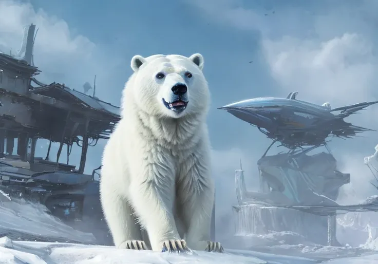 there is a polar bear sitting on a throne with a baby bear, on an icy throne, made of ice, Yuri Shvedoff and Tom Bagshaw, sitting on an ice throne, Wojtek fus, polar bear, On a throne of crystals, Ice Master, icy, wallpaper for mobile phone, game of throne...