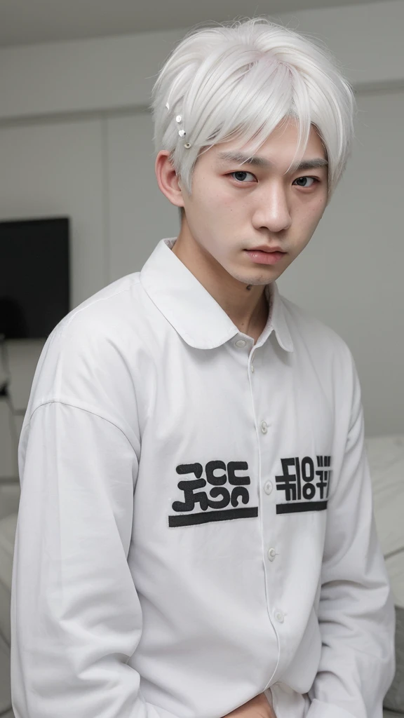 Boy
Korea
Teenager
Beautiful
White hair