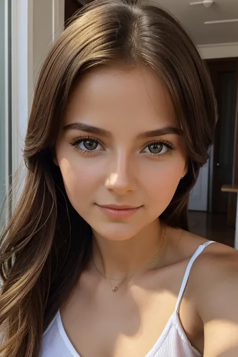 (Lidiia Filippova:1.2), (Keilih Stafford:0.9), (Felicity Fey:0.5), a selfie of a pretty young girl, taken with iphone camera