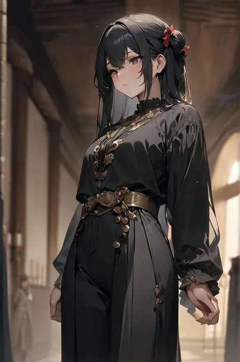 ((Best quality)), ((masterpiece)), (detailed), Full-length femboy