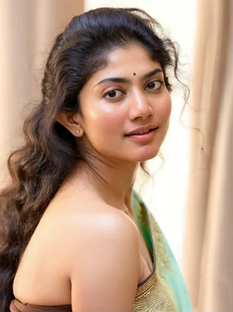 ultrarealistic hires photo of a 30-year-old sai pallavi woman, in bikini