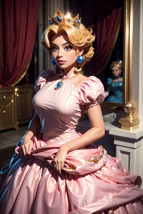 princess peach, princess peach dress,