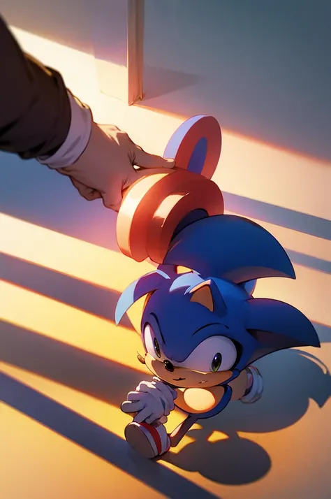 Sonic hugging Shadow