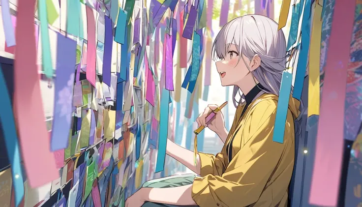 　howling　Tanabata　magic　I strongly hope