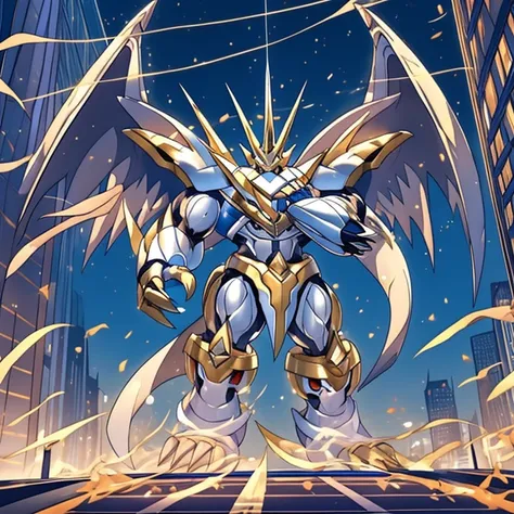 (solo. masterpiece. official art. 8k. best quality. detailed full body. full body.)
 
(situation 1 : dominating imperialdramon_p...