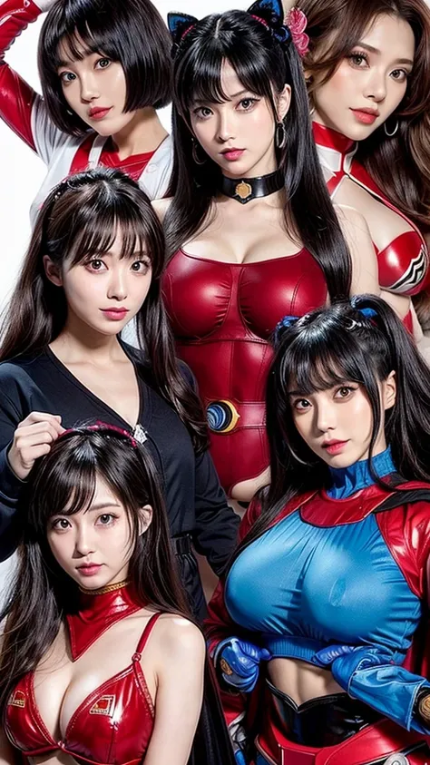 ＡＩBeauty、リアルBeauty、Big Tits、Super Sentai、Sentai Series