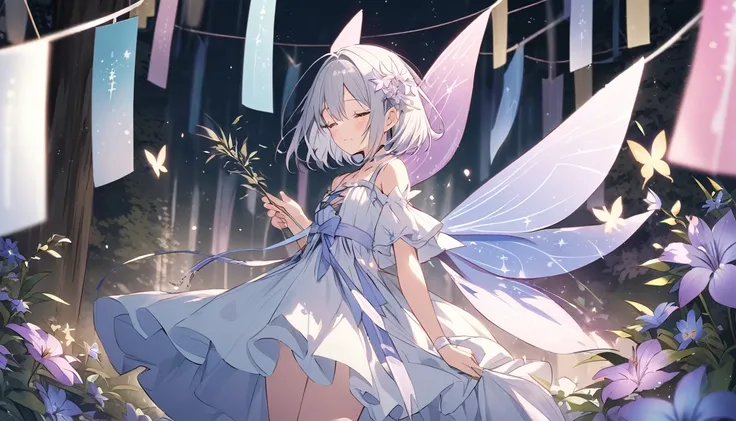 Fairy tale　Tanabata　magic　ephemeral