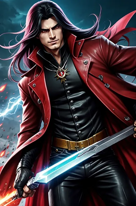 Make Alucard from mobile legends bang bang
