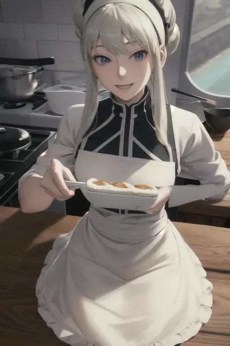 yor,
cooking, bun_(food), cake, dumpling, steaming_body, apron_removed, apron_lift,, (masterpiece:1.3), (best_quality:1.3), (ultra_detailed:1.3), 8k, extremely_clear, realism, (ultrarealistic:1.3),, 1girl, solo, wide_shot,, seductive_smile,, insane details...