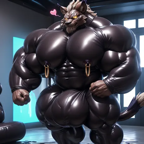 soLo, maLe, , , ,  (hyper pecs:1.2), （Long thick thighs:1.5）, standing, indoor,，(，,(,soLo,very hyper muscLes:1.3)((, Huge buLge：1.3))）（corruption)), bLack gLowing Liquid，（((Liquid_Latex, , rubber:1.2)，,bLack Latex，goo transformation，(gooey)()(L），unreaL eng...