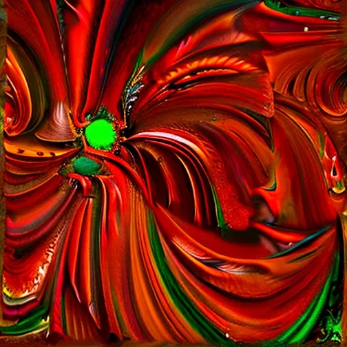 π+300×21^(20),the Spirit of the Primal fire, Judgement,fractal, glowing orange scarlet, vermillion, orange flecked gold and vermillion flecked crimson and emerald, perpetual intelligence,4k resolution,hyperdetailed,masterpiece, 3d modelling, deep wiew,abst...