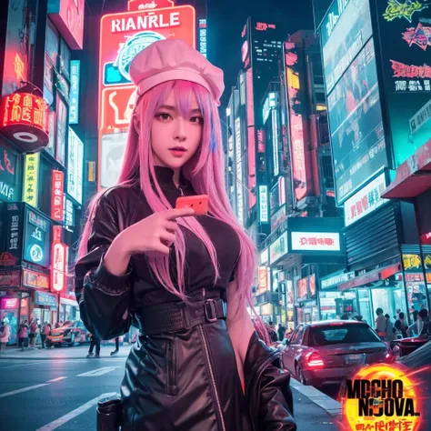 create image poster concepts cyberpunk manga madness poster
background: a bustling cyberpunk cityscape with towering skyscrapers...