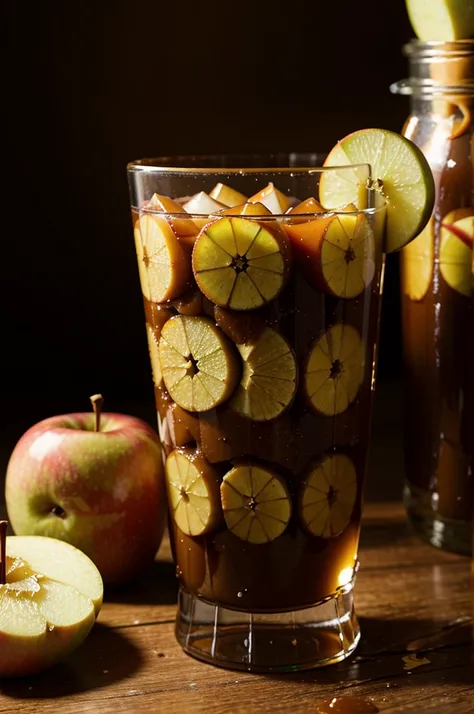 Caramel Apple Jello Shots