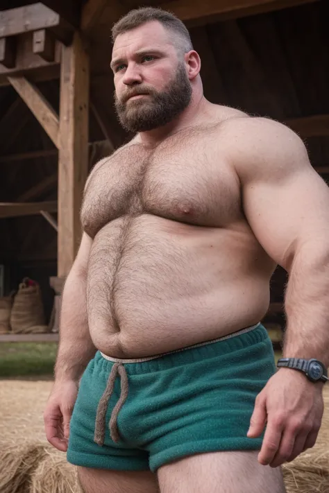 8K HIGH RESOLUTION HDR Very Extremely Realistic Very Detailed High Quality Create a professional studio-style 8K HDR Very Real photograph featuring a middle-aged daddy rugged bodybuilder muscle bears man , burly, very realy detailed hairy, 8K very realisti...