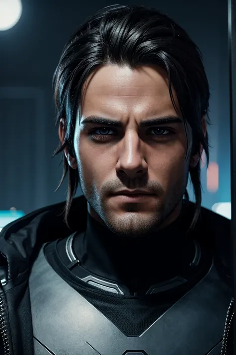 change background cyberpunk handsome boy realistic face.8k ultra realistic 