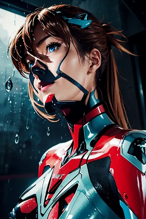 evangelion,asuka langley,blue eyes,plug suit,bodysuits,interface headset,赤いbodysuits,ultra hd,super high quality,masterpiece,dig...