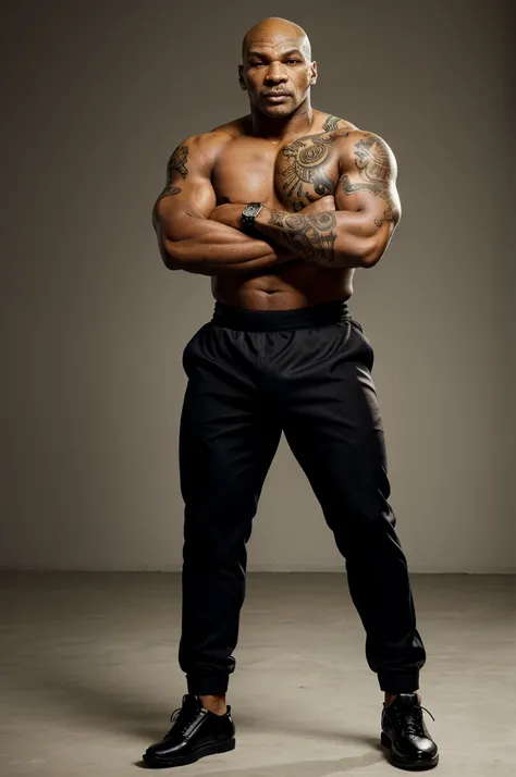 Mike Tyson full body photo