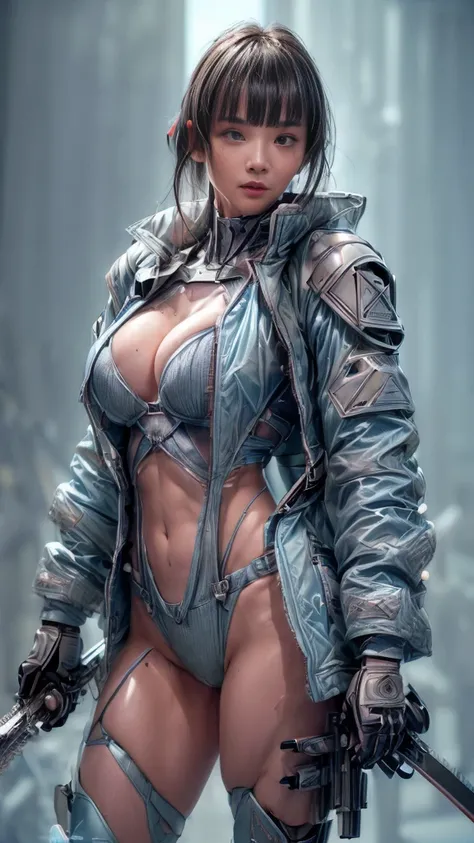 ((((In combat:1.4))))、(Browsing Caution:1.2)、((Too much exposed skin))、Very beautiful woman、Slender women、(Detailed face)、Realistic Skin、((Delicate photo))，(Girl masterpiece RAW photo details:1.25), (Highest quality:1.6), (Ultra-high resolution:1.5), (Real...