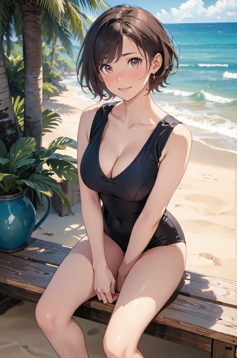 (masterpiece), (best quality), (ultra-detailed), (best illustration), (best shadow), (absurdres), Female, 25 years old, looking at viewer, steam, shy, nose blush, nsfw, medium breasts, nude, o-face, climax, light smile, 