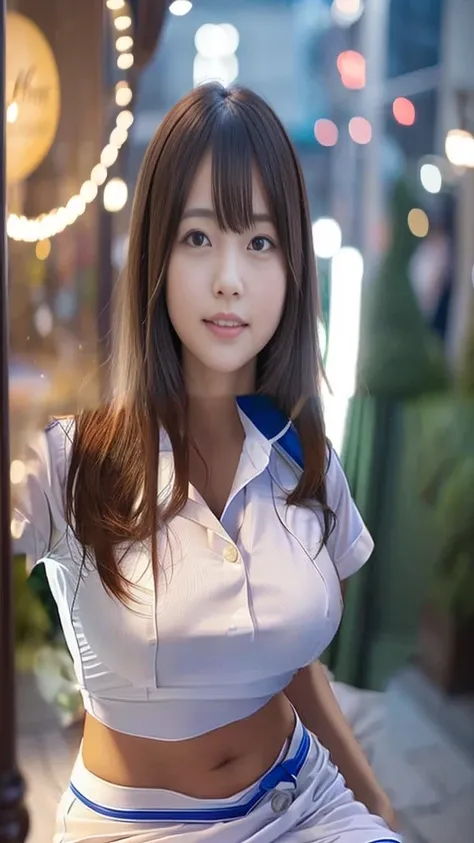 White nursing uniform