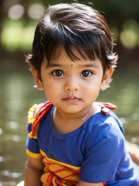 Cute indian baby boy