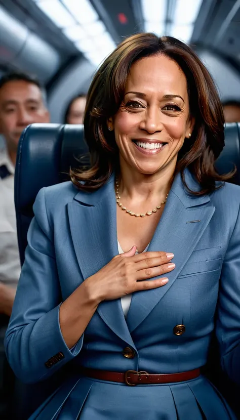 insatiable skirt lover and kind, shy woman kamala harris has intense orgasming love for her skirt, sitting and wearing (long ple...