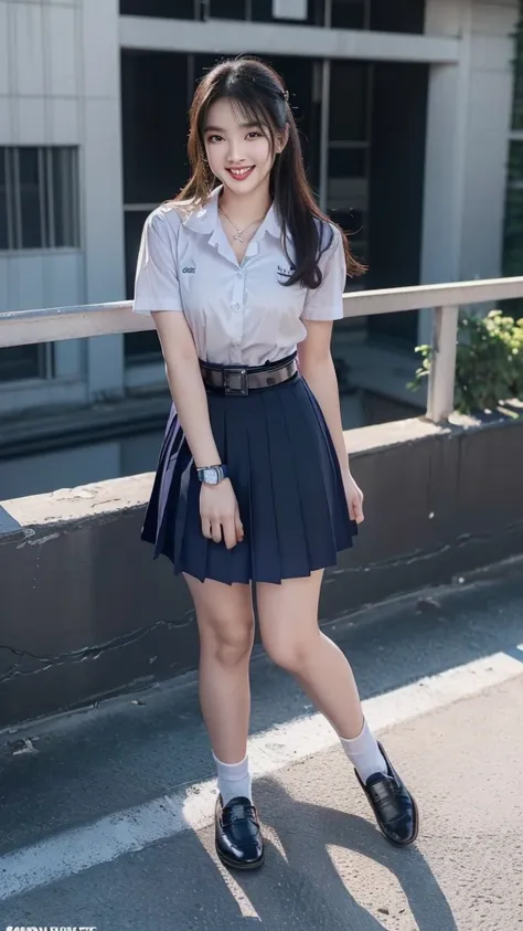 highest resolution, 8ก, high definition, (((long hair))), (( thai students, half-caste, thai-japanese-korean, age 18-25 years, h...