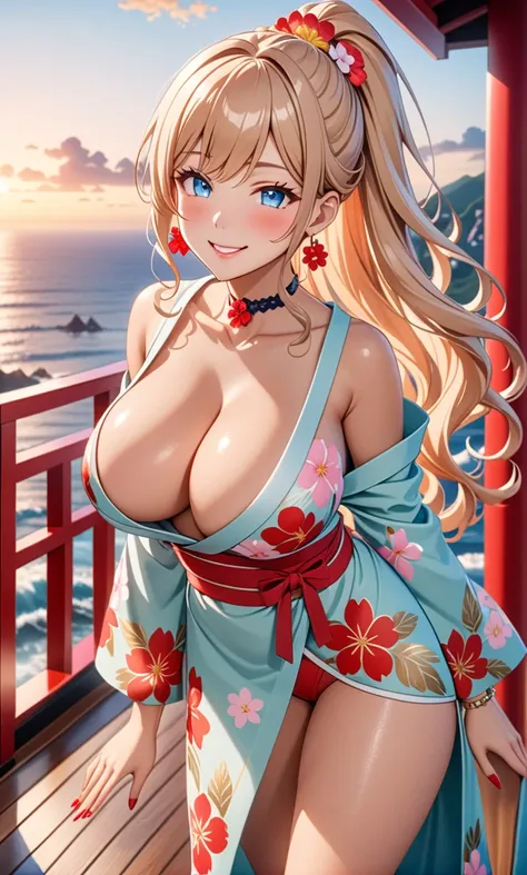 ultra-detailed, ((one girl)), (tan skin improved:1.2), sweat skin, hyper detailed, absurdres, 8K, Beautiful Face, (Laugh shyly), ((teasing smile:1.8)), (tan skin:1.3),((Wink:1.7)), (Laugh with your mouth wide open),((Tilt your head:1.6)), View your viewers...