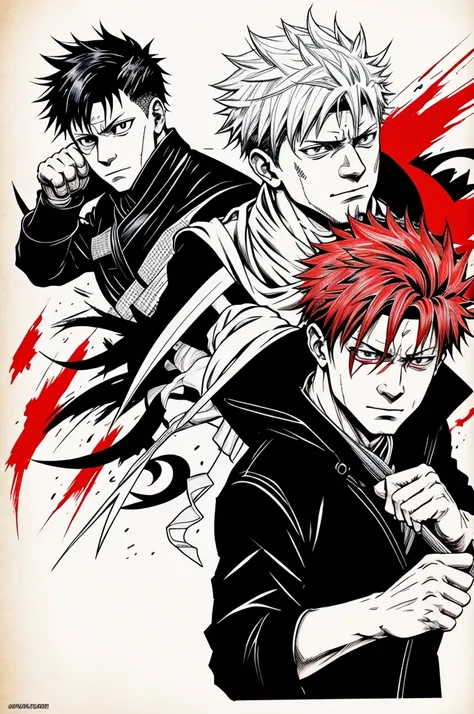 Maki de Jujutsu Kaisen, with artist drawing style "masoq"