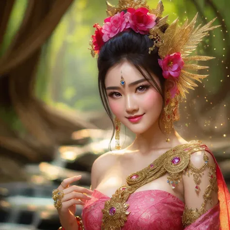 4k 80fps pictures Chinese traditional series beautiful girl style (Holding a blue aura glowing crystal ball),Sitting in a bold pose on a throne, with shiny, bright hair, wearing a bright blue dress with a glowing dragon pattern, blue, shiny, shiny, with a ...