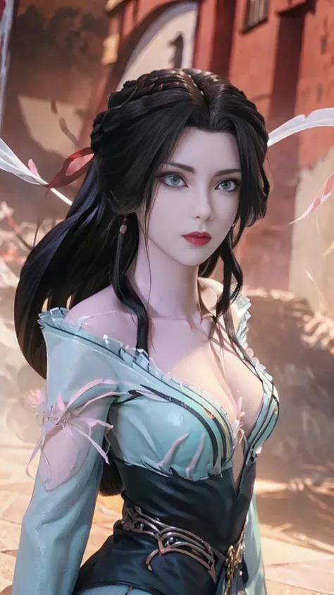 (masterpiece), best quality, expressive eyes, perfect face, female Muzan from demon slayer in sexy microkini 30 year old women seductive body medium breasts medium thigs facing towards screen  long hairs  parted lips Lockhart feminine figure body in  micro...