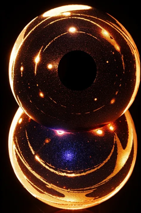 can u make a twilight orb of chaos and order make it a color like copper orb and has like gold for curve and lines and make it also magical with dark and light spots on it make the spots glow