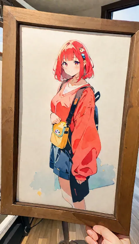 (8K, best quality, masterpiece)，watercolor (medium), 1girl, {Practical, original photo, Ultra-fine transparent, image, (Influenced by Yoshitaka Amano&#39;s style:1.6)}, Practical Light, Delicate skin, (Beautiful slim woman, 25 years old, Court Knight:1.5),...