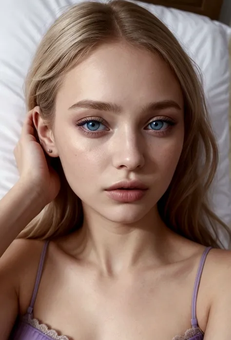 Femme en sous-vêtements seulement, Fille sexy aux yeux bleus, Portrait Sophie Mudd, Portrait de Corinna Kopf, cheveux blonds et grands yeux, selfie d&#39;une jeune femme, Ojos dans la chambre à coucher, Violette Myers, Sans maquillage, Maquillage naturel, ...