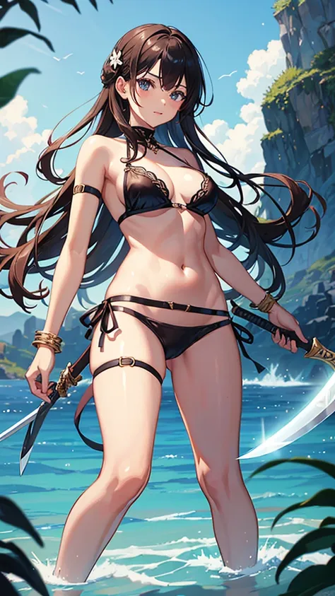 C-string, sword belt bra, stikini. 